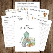 18 Page Printable Garden Planner