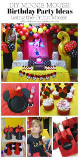 diy minnie mouse birthday party ideas
