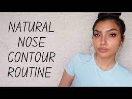 natural nose contouring tutorial no