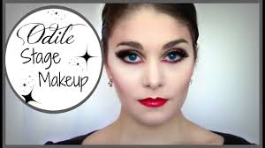 odile black swan se makeup tutorial