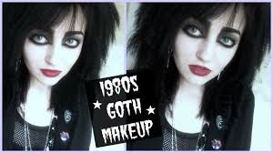 80s goth makeup tutorial you