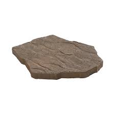 Tan Brown Irregular Concrete Step Stone
