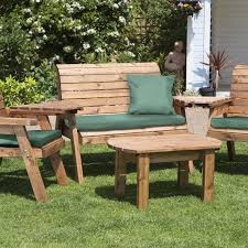 wooden garden benches