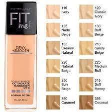 Maybelline's fit me foundation is their newest concept to makeup; Maybelline Fit Me Dewy Smooth Foundation 30ml Choose Your Shade Ebay
