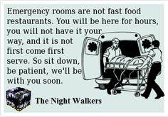 ER humor on Pinterest | Emergency Room Nurse, Er Nurses and ... via Relatably.com