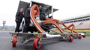 Nascar debuts new air titan track drying system (courtesy: Air Titan 2 0 Unveiled At Martinsville Official Site Of Nascar