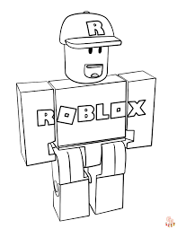 roblox coloring pages for kids to print