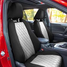 Fh Group Neosupreme Custom Fit Seat Covers For 2021 2022 Toyota Rav4 Hybrid To Hybrid Prime
