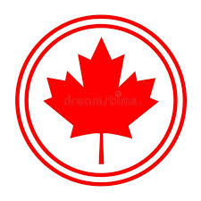 Canadian Maple Red Leaf Logo Symbol