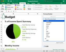 Find Out Whats New In Microsoft Excel 2016 For Mac