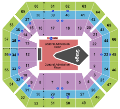 Extramile Arena Seating Charts For All 2019 Events
