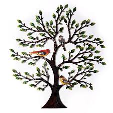 Country Living Metal Tree Outdoor Wall