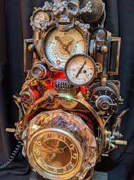 Steampunk Wall Clock To Order From