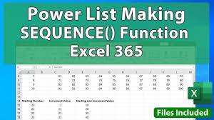 in excel 365