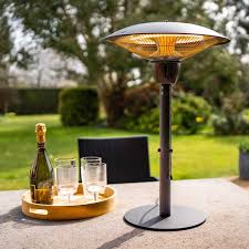 Warm Ray Table Heater Smart Garden
