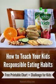How To Teach Your Kids Responsible Eating Habits Free
