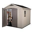 8ft outdoor garden apex storage shed