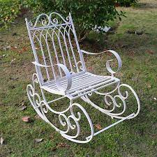 Iron Outdoor Rocking Chair