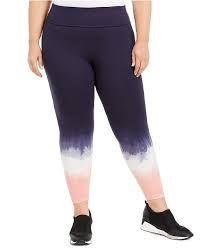 Plus Size Blurred Tie Dyed Leggings Created For Macys