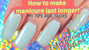 make nail polish last long 7 days