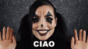 clown makeup funny filter face gif