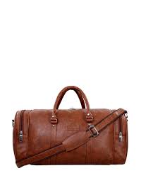 tan travel bags for men by leather