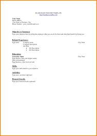 With our blank resume template for word, you'll be ready to create a document that is visually appealing and full of the right information. Blank Resume Sample Lewisburg District Umc