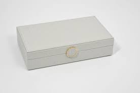 leather prestige jewellery box from