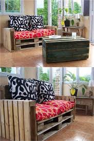 12 Easy Pallet Sofas And Coffee Tables