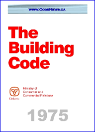 history of the ontario building code