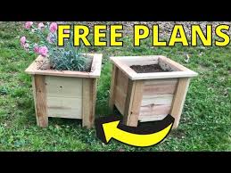 Diy Planter Box How To Make A Raised