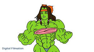 She hulk Transformation Animated - How its made ??? Muscle Growth Animation  - YouTube