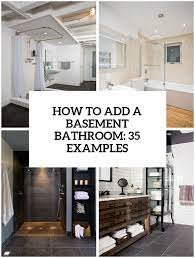 how to add a basement bathroom 35