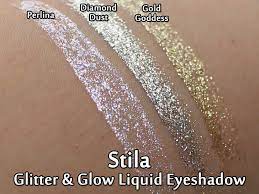 stila glitter glow liquid eyeshadows