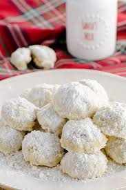 Your christmas cookies mexican stock images are ready. Snowball Christmas Cookies Russian Tea Cakes Mama Needs Cake