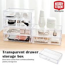 acrylic makeup drawers organizer
