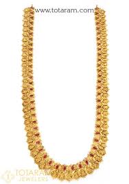 kla peru necklace 22k gold indian