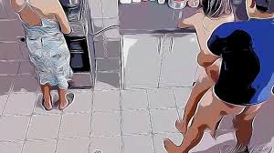 I Fuck My Hot Stepdaughter Next To Her In The Kitchen Cartoon Hentai 