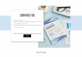 contact us form web page design