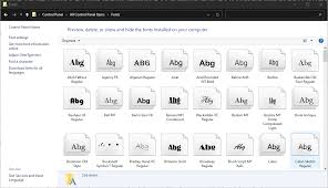 how to manage your fonts in windows pcmag