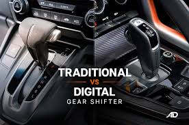 traditional vs digital gear shifter
