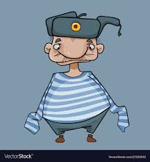 funny cartoon character in vest and hat