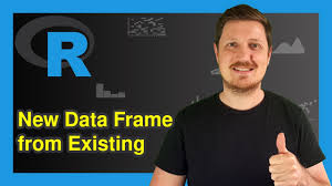 create data frame from another existing
