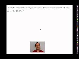 Common Core Algebra Ii Unit 9 Lesson 3