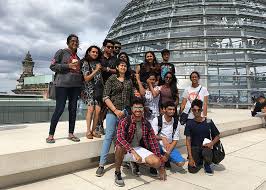 guest students visit berlin and