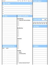 10 Free Printable Daily Planners Contented At Home