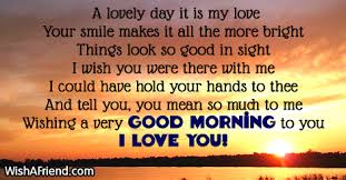 Good Morning Message For Girlfriend A Lovely Day It Is