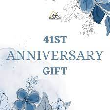 41st anniversary gift ideas for wife