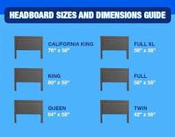 headboard sizes every headboard size