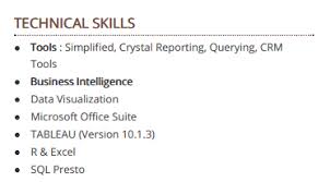 Computer Skills For Resume The 2019 Guide 100 Examples